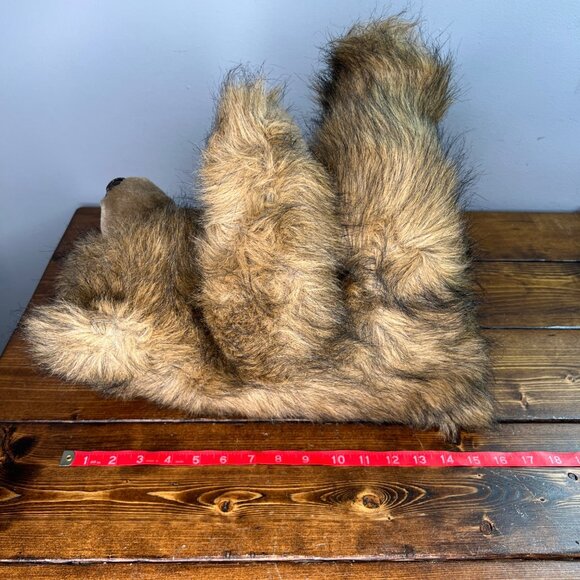 Vintage Chrisha Playful Plush Teddy Bear With Bow Tie Stuffed Animal - Picture 8 of 11